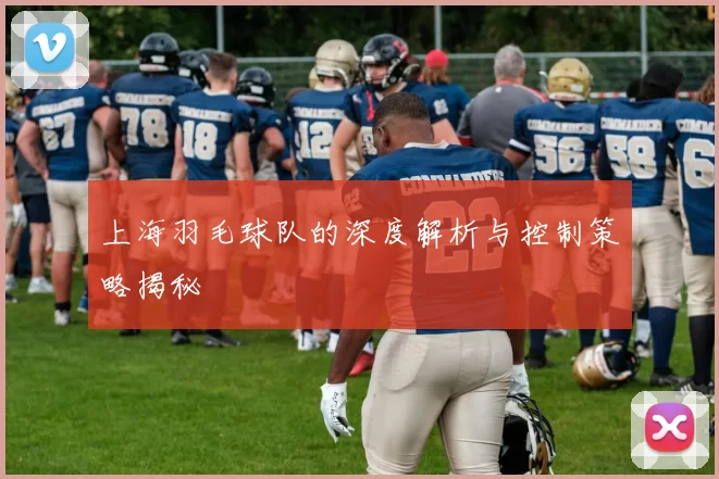 上海羽毛球队的深度解析与控制策略揭秘